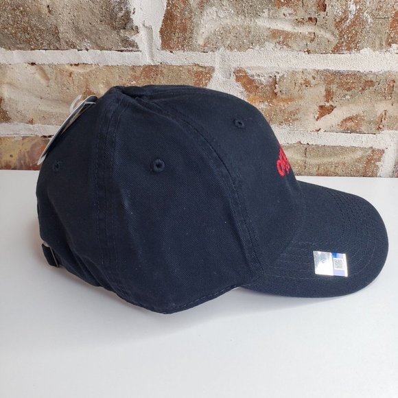 Oklahoma University Sooners Classic Dad Adjustable Hat Black Crimson Embroidery - Picture 3 of 9